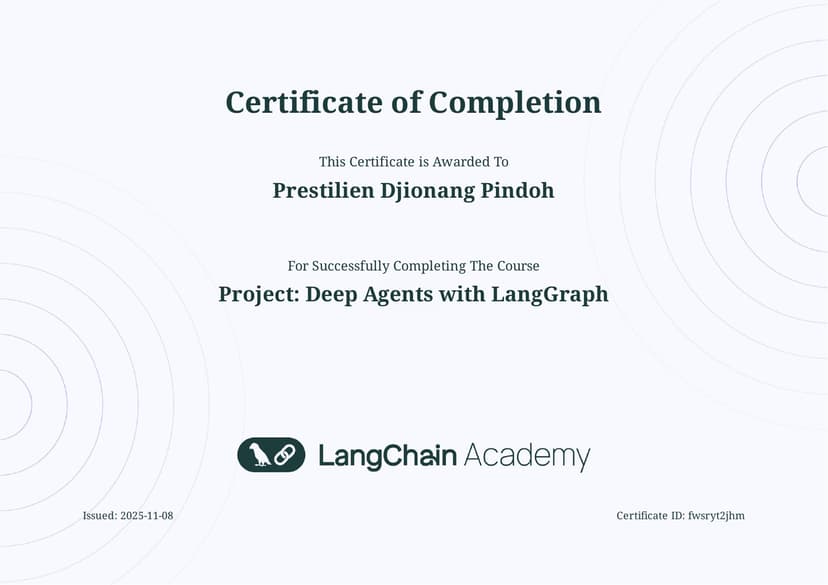 Deep Agents with LangGraph