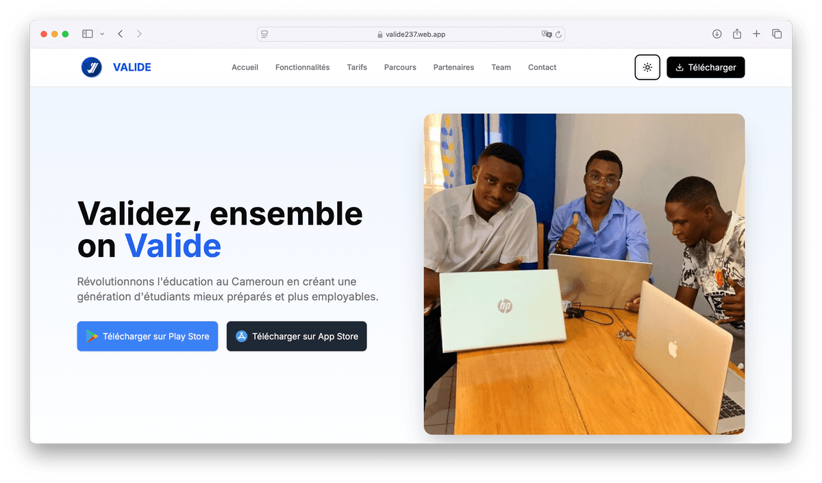Valide — Educational Platform
